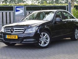 Zwart Gebruikt 2013 Mercedes C180 Ambition Sedan | € 11.950 (Eerlijke prijs)