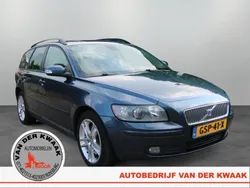 Blauw, metallic lak Gebruikt 2007 Volvo V50 Summum Stationwagen | € 8.950 (Duur)