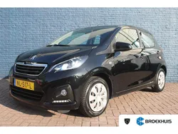 Zwart Gebruikt 2017 Peugeot 108 Hatchback | € 7.400 (Eerlijke prijs)