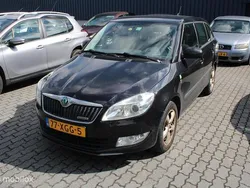 Zwart Gebruikt 2012 Skoda Fabia Business Line Stationwagen | € 1.399 (Super prijs)