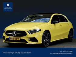 Geel Gebruikt 2021 Mercedes A250 Advantage Hatchback | € 31.750 (Eerlijke prijs)
