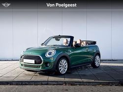 British racing green (c3b) (donker groen) Gebruikt 2021 Mini Cooper Cabriolet Comfort Cabriolet | € 27.900 (Eerlijke prijs)