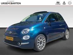 Blauw Gebruikt 2016 Fiat 500C Lounge Cabriolet | € 9.430 (Iets duurder)