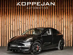 Zwart Gebruikt 2021 Tesla Model Y Long Range SUV | € 38.900 (Eerlijke prijs)