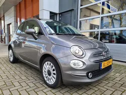 Grijs, metallic lak Gebruikt 2018 Fiat 500 Lounge Hatchback | € 10.045 (Eerlijke prijs)