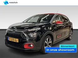 Zwart Gebruikt 2022 Citroën C3 PureTech Hatchback | € 15.390 (Eerlijke prijs)