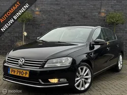 Zwart Gebruikt 2013 VW Passat Highline Sedan | € 9.995