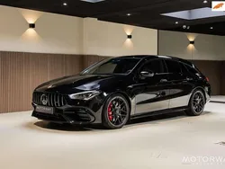 Zwart Gebruikt 2021 Mercedes CLA45 AMG Shooting Brake Premium Plus Stationwagen | € 48.950 (Eerlijke prijs)