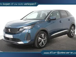 Blauw, metallic lak Gebruikt 2021 Peugeot 3008 Allure SUV | € 21.700 (Eerlijke prijs)