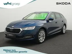 Blauw, metallic lak Gebruikt 2021 Skoda Octavia Business Line Stationwagen | € 22.900 (Eerlijke prijs)