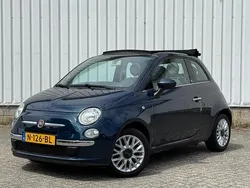Blauw Gebruikt 2015 Fiat 500C Lounge Cabriolet | € 6.499 (Goede deal)