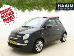 Zwart Gebruikt 2014 Fiat 500C Lounge Cabriolet | € 7.950 (Eerlijke prijs)