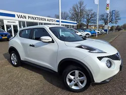 Wit Gebruikt 2017 Nissan Juke Visia SUV | € 11.645 (Eerlijke prijs)