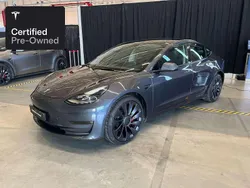 Zilver Gebruikt 2022 Tesla Model 3 Performance Sedan | € 35.300 (Eerlijke prijs)