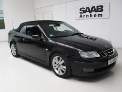 Zwart Gebruikt 2007 Saab 9-3 Cabriolet Vector Cabriolet | € 4.995 (Super prijs)