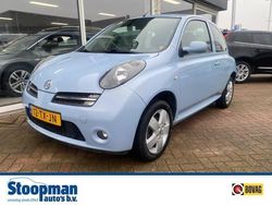 Blauw, metallic lak Gebruikt 2007 Nissan Micra Acenta Hatchback | € 3.450 (Eerlijke prijs)