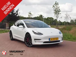 Wit Gebruikt 2020 Tesla Model 3 Performance Sedan | € 26.490 (Eerlijke prijs)
