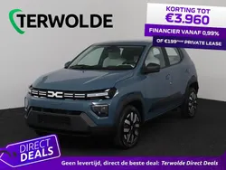 Blauw, metallic lak Nieuw 2024 Dacia Spring Expression Hatchback | € 18.300