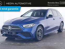 Blauw Gebruikt 2024 Mercedes C300e AMG line Stationwagen | € 52.900 (Eerlijke prijs)