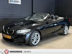 Zwart Gebruikt 2016 BMW 218 M Sport Cabriolet | € 19.950 (Iets duurder)
