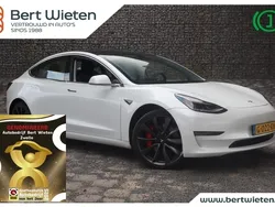 Wit Gebruikt 2019 Tesla Model 3 Performance Sedan | € 25.245 (Eerlijke prijs)