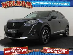 Zwart, metallic lak Gebruikt 2022 Peugeot e-2008 Allure SUV | € 19.625 (Goede deal)