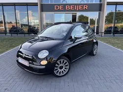 Zwart Gebruikt 2012 Fiat 500C Lounge Cabriolet | € 7.950 (Eerlijke prijs)