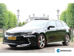 Zwart, metallic lak Gebruikt 2018 Kia Optima GT-Line Stationwagen | € 19.400 (Eerlijke prijs)