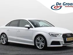 Wit Gebruikt 2019 Audi A3 S-Line Sedan | € 22.950 (Eerlijke prijs)