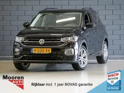 Zwart, metallic lak Gebruikt 2020 VW T-Cross R-line SUV | € 18.950 (Eerlijke prijs)