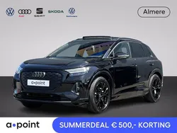 Zwart Gebruikt 2024 Audi Q4 e-tron S-Line SUV | € 49.949 (Super prijs)