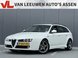 Wit, metallic lak Gebruikt 2009 Alfa Romeo 159 Progression Stationwagen | € 1.748 (Super prijs)
