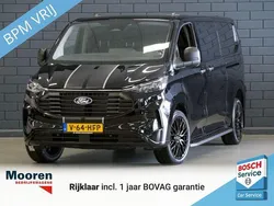 Zwart Nieuw 2024 Ford Transit Custom Limited Van | € 37.950 (Super prijs)