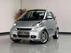 Grijs, metallic lak Gebruikt 2009 Smart ForTwo Cabrio Brabus Xclusive Cabriolet | € 14.900