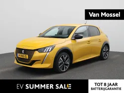 Geel Gebruikt 2021 Peugeot e-208 GT Hatchback | € 17.900 (Eerlijke prijs)