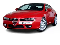 Rood Gebruikt 2009 Alfa Romeo Brera Coupé | € 20.000