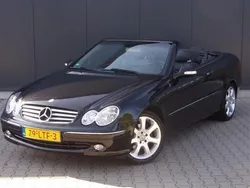 Zwart Gebruikt 2003 Mercedes CLK200 Avantgarde Cabriolet | € 5.900 (Iets duurder)