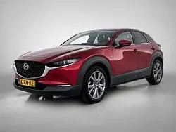 Rood metallic Gebruikt 2021 Mazda CX-30 Luxury SUV | € 25.295 (Eerlijke prijs)