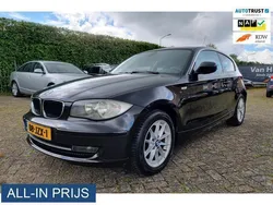Zwart Gebruikt 2009 BMW 116 Hatchback | € 4.995 (Eerlijke prijs)