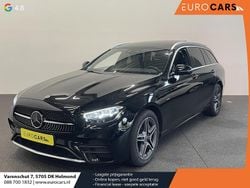 Zwart Gebruikt 2021 Mercedes E300 AMG line Sedan | € 34.790 (Super prijs)