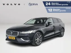 Zwart Gebruikt 2021 Volvo V60 Inscription Stationwagen | € 31.995 (Eerlijke prijs)