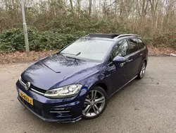 Blauw Gebruikt 2018 VW Golf VII R-line Stationwagen | € 15.000 (Iets duurder)