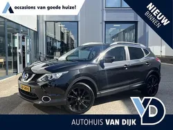 Zwart Gebruikt 2015 Nissan Qashqai Tekna SUV | € 10.945 (Goede deal)