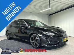 Zwart Gebruikt 2018 Honda Civic Elegance Hatchback | € 16.900 (Eerlijke prijs)