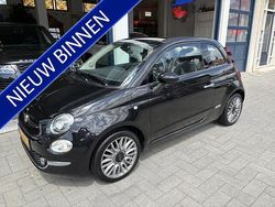 Zwart Gebruikt 2016 Fiat 500C Lounge Cabriolet | € 9.399 (Eerlijke prijs)