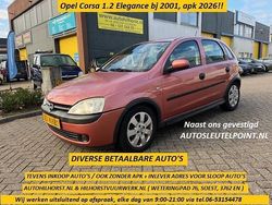 Rood Gebruikt 2001 Opel Corsa Elegance Hatchback | € 999 (Eerlijke prijs)