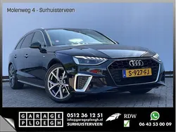Zwart Gebruikt 2023 Audi A4 S-Line Stationwagen | € 35.900 (Super prijs)