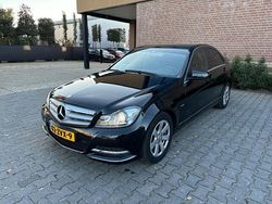 Zwart Gebruikt 2013 Mercedes C180 Sedan | € 6.999 (Super prijs)