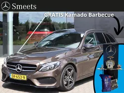 Bruin, metallic lak Gebruikt 2018 Mercedes C180 Sport Edition Stationwagen | € 24.750 (Iets duurder)