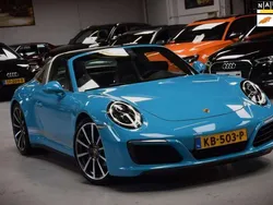 Blauw Gebruikt 2016 Porsche 911 Targa 4 Cabriolet | € 108.400